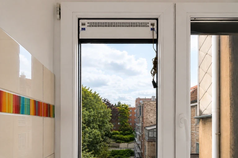 Installation d'aérateur de fenêtre